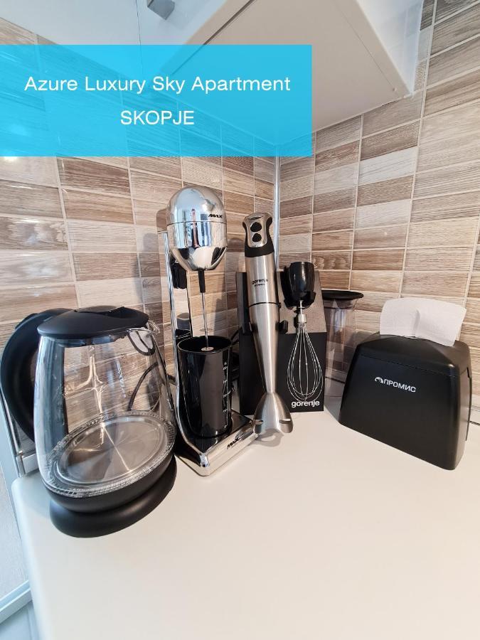 Azure Luxury Sky Apartment Σκόπια Εξωτερικό φωτογραφία