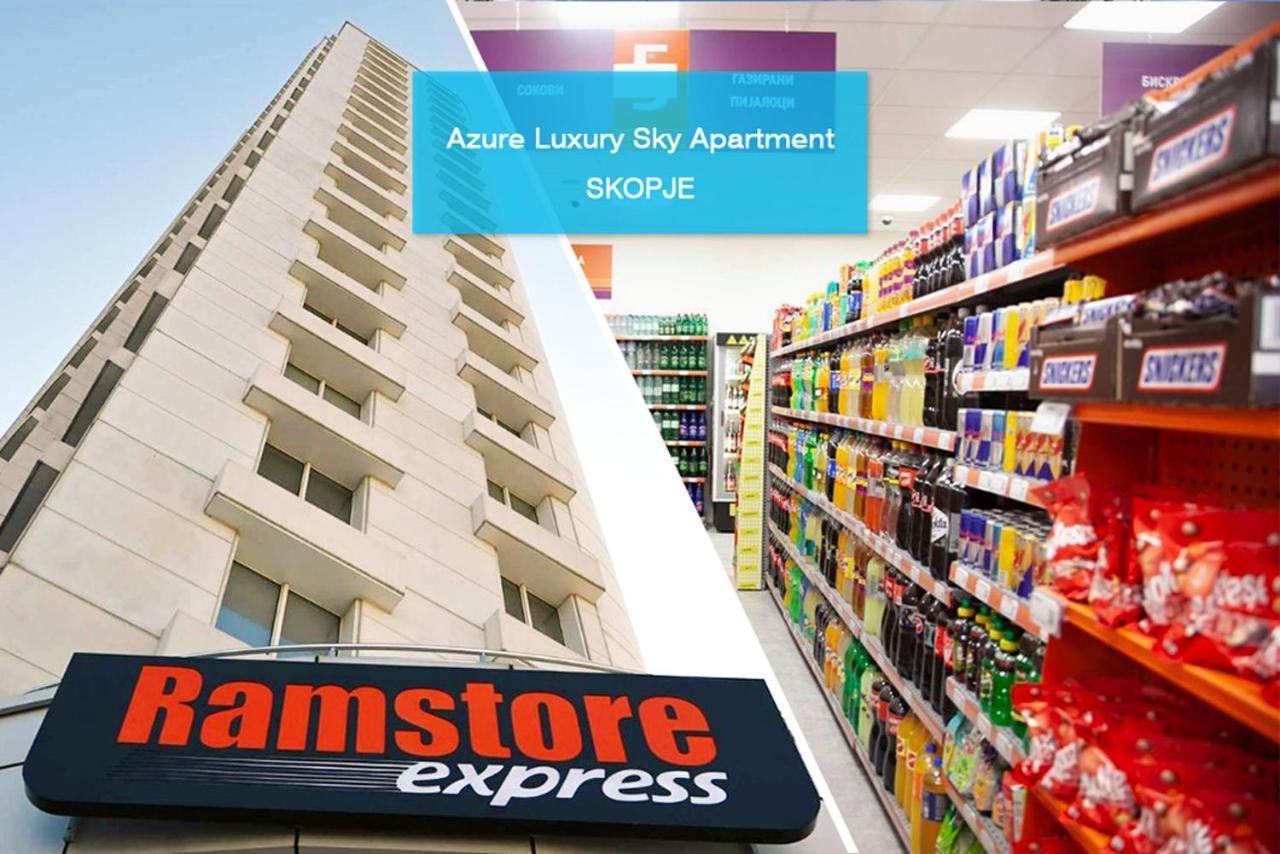 Azure Luxury Sky Apartment Σκόπια Εξωτερικό φωτογραφία